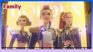 ‘Golden’ Lyric Video | KPop Demon Hunters | Netflix Family