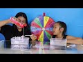 น้องควีน Vs.มามี้แอน หมุนวงล้อเสี่ยงดวง ทำสไลม์! MYSTERY WHEEL OF SLIME CHALLENGE!! | QueenTubeTH ✔︎